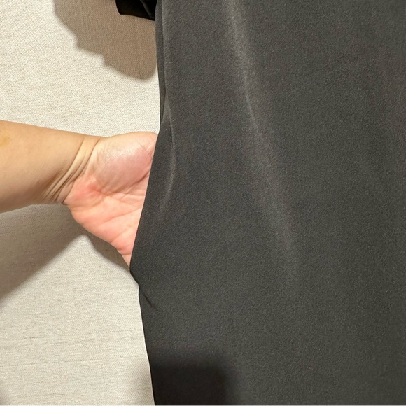 NWT Sam Edelman black puffy sleeve dress - size 4 - Picture 4 of 7